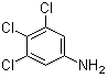structure of CAS# 634-91-3, 3,4,5-三氯苯胺