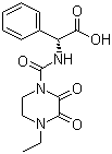 structure of CAS# 63422-71-9, N-乙基双氧哌嗪酰氨苯乙酸
