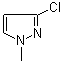 3-氯-1-甲基-1H-吡唑分子结构 (CAS 63425-54-7)