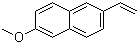 structure of CAS# 63444-51-9, 6-甲氧基-2-萘乙烯