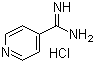 structure of CAS# 6345-27-3, 吡啶-4-甲脒盐酸盐