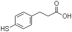 structure of CAS# 63545-55-1, 4-巯基氢化肉桂酸