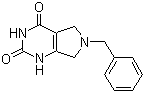 6-苄基-6,7-二氢-1H-吡咯并[3,4-d]嘧啶-2,4(3H,5H)-二酮分子结构 (CAS 635698-34-9)
