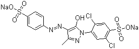 structure of CAS# 6359-98-4, 酸性黄 17