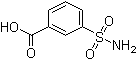 structure of CAS# 636-76-0, 3-Sulfamoylbenzoic acid