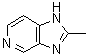 2-Methyl-1H-imidazo[4,5-c]pyridine molecular structure (CAS 63604-59-1)