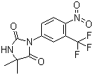 尼鲁米特分子结构 (CAS 63612-50-0)