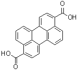 CAS # 6364-19-8, 3,9-Perylenedicarboxylic acid, 4,10-Perylenedicarboxylic acid