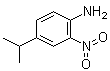 structure of CAS# 63649-64-9, 4-Isopropyl-2-nitroaniline