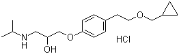 structure of CAS# 63659-19-8, 盐酸倍他洛尔