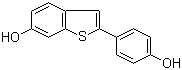 structure of CAS# 63676-22-2, 2-(4-羟基苯基)苯并[b]噻吩-6-醇
