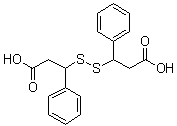 CAS # 63684-32-2, beta,beta'-Dithiobisbenzenepropanoic acid