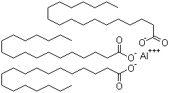 structure of CAS# 637-12-7, 硬脂酸铝