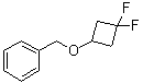 structure of CAS# 637031-86-8, [[(3,3-Difluorocyclobutyl)oxy]methyl]benzene
