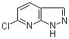 6-氯-1H-吡唑并[3,4-b]吡啶分子结构 (CAS 63725-51-9)