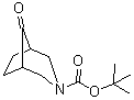 8-氧代-3-氮杂双环[3.2.1]辛烷-3-羧酸叔丁酯分子结构 (CAS 637301-19-0)
