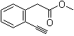 structure of CAS# 637348-19-7, 2-乙炔基苯乙酸甲酯