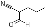 CAS # 63744-92-3, 2-Cyanovaleraldehyde, 2-Cyanopentanal, 2-Formylpentanenitrile