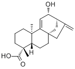 CAS 登录号：63768-17-2, 12alpha-羟基贝壳杉-9(11),16-二烯-18-酸
