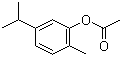 CAS # 6380-28-5, Carvacryl acetate, 5-Isopropyl-o-tolyl acetate, 5-Isopropyl-2-methylphenyl acetate