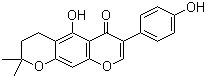 structure of CAS# 63807-90-9, 二氢猫尾草异黄酮