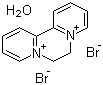 structure of CAS# 6385-62-2, Diquat dibromide monohydrate