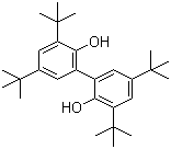 structure of CAS# 6390-69-8, 3,3',5,5'-四叔丁基-2,2'-联苯二酚