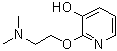 CAS # 639029-36-0, 2-(2-Dimethylaminoethoxy)pyridin-3-ol