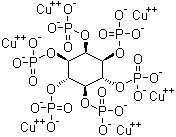 Copper phytate molecular structure (CAS 63903-50-4)