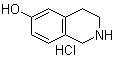 1,2,3,4-Tetrahydro-6-isoquinolinol hydrochloride molecular structure (CAS 63905-73-7)