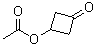 structure of CAS# 63930-59-6, 3-(Acetyloxy)cyclobutanone