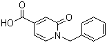 structure of CAS# 63987-74-6, 1-苄基-2-氧代-1,2-二氢吡啶-4-甲酸