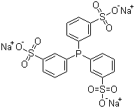 structure of CAS# 63995-70-0, 三苯基膦三间磺酸钠盐