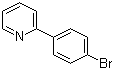 2-(4-溴苯基)吡啶分子结构 (CAS 63996-36-1)