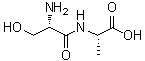 structure of CAS# 6403-17-4, L-丝氨酰-L-丙氨酸