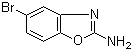5-溴-1,3-苯并恶唑-2-胺分子结构 (CAS 64037-07-6)