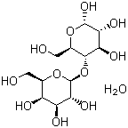 structure of CAS# 64044-51-5, D(+)-乳糖一水合物
