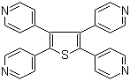 structure of CAS# 64048-12-0, 2,3,4,5-四(4-吡啶基)噻吩