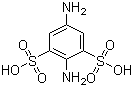 structure of CAS# 6409-48-9, 2,5-二氨基-1,3-苯二磺酸