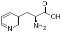 structure of CAS# 64090-98-8, 3-(3-吡啶基)-L-丙氨酸