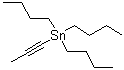 structure of CAS# 64099-82-7, 1-Propynyltributylstannane
