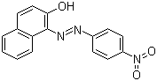 对位红分子结构 (CAS 6410-10-2)