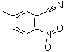 structure of CAS# 64113-86-6, 5-甲基-2-硝基苯甲腈