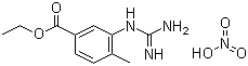 CAS # 641569-96-2, 3-[(Aminoiminomethyl)amino]-4-methylbenzoic acid ethyl ester mononitrate