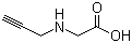 DL-炔丙基甘氨酸分子结构 (CAS 64165-64-6)