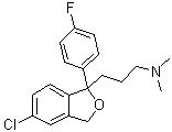 CAS # 64169-45-5, 1-(4-Fluorophenyl)-1-(3-dimethylaminopropyl)-5-chlorophthalane