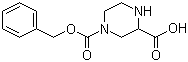 structure of CAS# 64172-98-1, N-4-Cbz-2-哌嗪甲酸