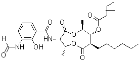 structure of CAS# 642-15-9, 抗霉素 A1