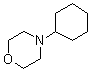 structure of CAS# 6425-41-8, 4-Cyclohexylmorpholine