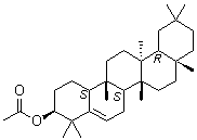 CAS # 6426-44-4, Glutinyl acetate, Glutin-5-en-3beta-O-acetate, Glutinol acetate